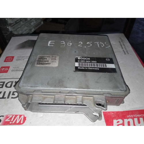 Блок керування двигуном BMW E36 2.5 TD, 0281001380, 1996, 2.5 л, дизель. Блок керування двигуном BMW E36 2.5 TD, 0281001380, 1996, 2.5 л, дизель.