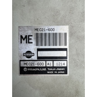 Блок керування двигуном MEC21-600 для Nissan Almera N16, 2003, 1.6 л, бензин.