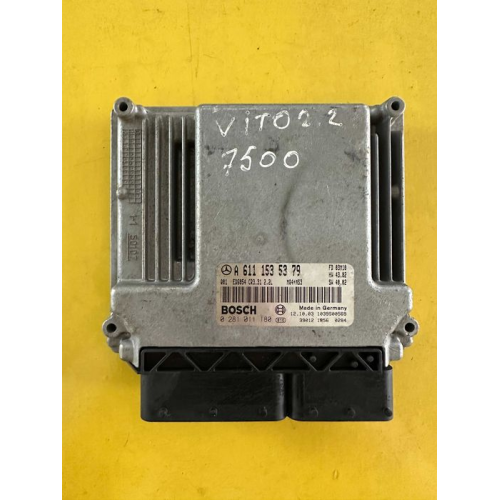 Блок керування двигуном Mercedes Vito 2.2 0281011180 A6111535379, 2003 рік, дизель, об'єм 2.2 л. Блок керування двигуном Mercedes Vito 2.2 0281011180 A6111535379, 2003 рік, дизель, об'єм 2.2 л.