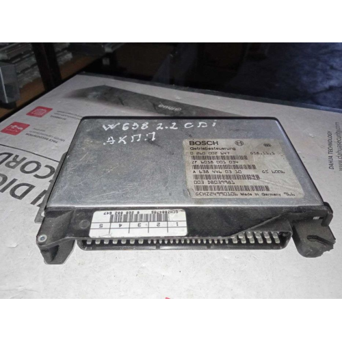 Блок керування АКПП Mercedes-Benz W638 0260002647 A6384460310, 2000 рік, 2.2 л дизель. Блок керування АКПП Mercedes-Benz W638 0260002647 A6384460310, 2000 рік, 2.2 л дизель.