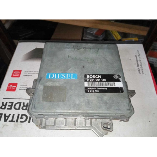 Блок керування двигуном ЭБУ BMW E34 2.5 TDS 0281001119 2243421, 1991 рік, дизельний, 2.5 л. Блок керування двигуном ЭБУ BMW E34 2.5 TDS 0281001119 2243421, 1991 рік, дизельний, 2.5 л.