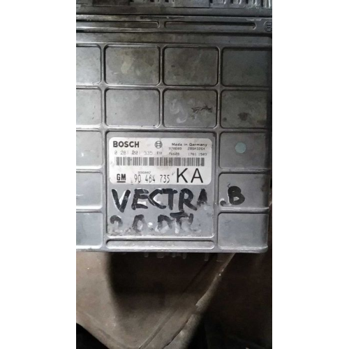 Блок управління двигуном Opel Vectra B 2.0DTI 90464735 KA, 2001 рік, 2.0 л, дизель. Блок управління двигуном Opel Vectra B 2.0DTI 90464735 KA, 2001 рік, 2.0 л, дизель.