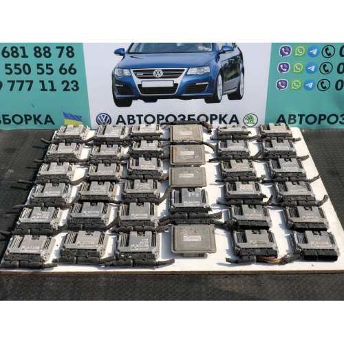 Блок управління двигуном Passat B6, Мозги ЕБУ, Volkswagen, 2005, 2.0 л, бензин. Блок управління двигуном Passat B6, Мозги ЕБУ, Volkswagen, 2005, 2.0 л, бензин.