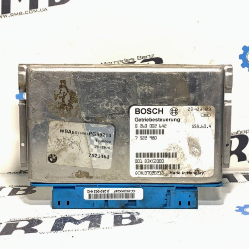 Блок управления коробкой автомат на BMW 3 E46 7522980 / 7523488 / 0260 Блок управления коробкой автомат на BMW 3 E46 7522980 / 7523488 / 0260