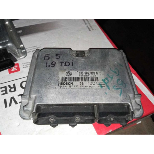 Блок управління двигуном Volkswagen Passat B5 1.9D 038906018N 0281001727, 2001, 1.9 л, дизель. Блок управління двигуном Volkswagen Passat B5 1.9D 038906018N 0281001727, 2001, 1.9 л, дизель.