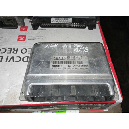 Блок управління двигуном Audi A6 C5 2.5 TDI 4B0907401G 0281001772, 2001, 2.5 л дизель.