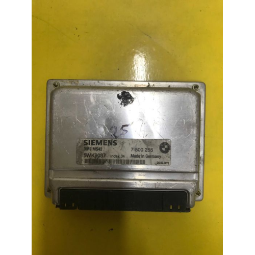Блок управління двигуном BMW E39 5WK9037 7500255, 2000 рік, 2.5 л, бензин.
