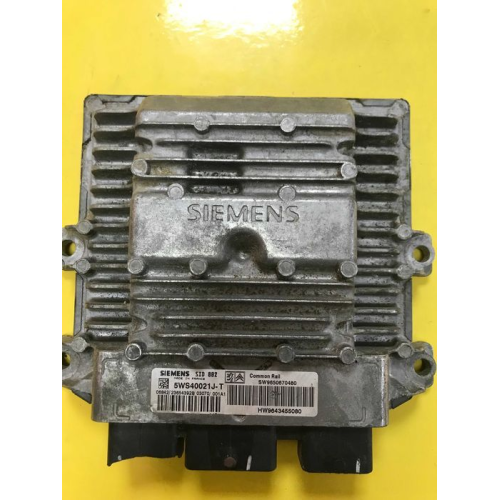 Блок управління двигуном Citroen C3 5WS40021J-T SW9650670480, 2014 рік, 1.6 л, бензин. Блок управління двигуном Citroen C3 5WS40021J-T SW9650670480, 2014 рік, 1.6 л, бензин.
