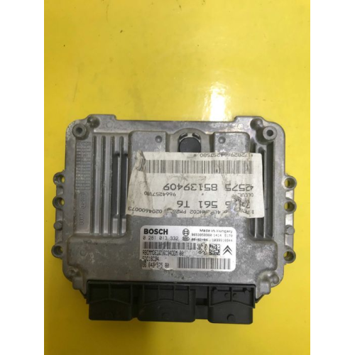 Блок управління двигуном Citroen C4 0281013332 9664257580: агрегат, модель, рік, об'єм, паливо. Блок управління двигуном Citroen C4 0281013332 9664257580: агрегат, модель, рік, об'єм, паливо.