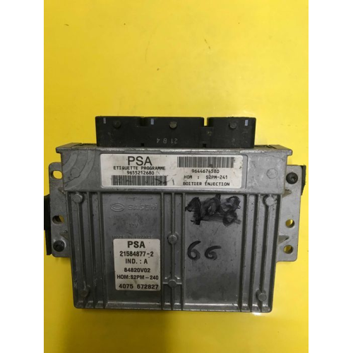 Блок управління двигуном Citroen C5 9655212680 9644674580, 2004 рік, 2.0 л, бензин. Блок управління двигуном Citroen C5 9655212680 9644674580, 2004 рік, 2.0 л, бензин.