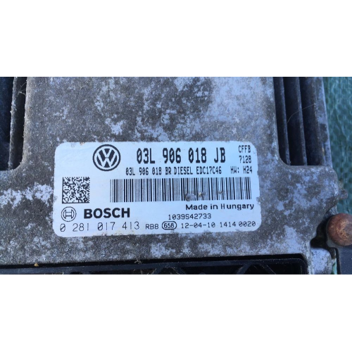 Блок управління двигуном ЕБУ Skoda Superb 2.0 TDI CFF 03L906018JB, 2009 рік, об'єм двигуна 2.0 л, дизель. Блок управління двигуном ЕБУ Skoda Superb 2.0 TDI CFF 03L906018JB, 2009 рік, об'єм двигуна 2.0 л, дизель.