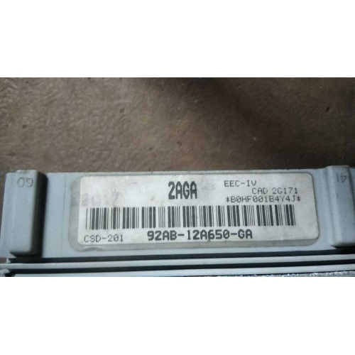 Блок управління двигуном Ford Escort 1.4 F0AF-14A459-AA 92AB-12A650-GA, 1992 рік, 1.4 л, бензин. Блок управління двигуном Ford Escort 1.4 F0AF-14A459-AA 92AB-12A650-GA, 1992 рік, 1.4 л, бензин.