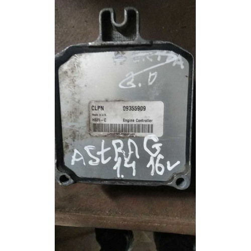 Блок управління двигуном Opel Astra G 1.4i 16V, 09355909, 2003, 1.4 л, бензин. Блок управління двигуном Opel Astra G 1.4i 16V, 09355909, 2003, 1.4 л, бензин.