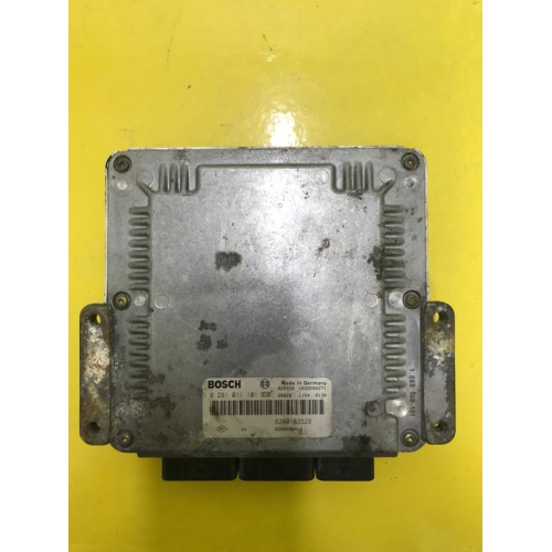 Блок управління двигуном Renault Laguna II 1.9 0281011101 - 8200163528. Дизель, 2001 рік, 1.9 л. Блок управління двигуном Renault Laguna II 1.9 0281011101 - 8200163528. Дизель, 2001 рік, 1.9 л.