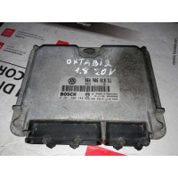 Блок управління двигуном Skoda Octavia 1.8i 06A906018DJ 0261206144, 2006 рік, 1.8 л, бензин.