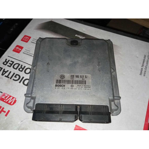 Блок управління двигуном Volkswagen Passat B5 1.9 TDI 038906019 BJ 0281010176, 2001 рік, дизельний 1.9 л. Блок управління двигуном Volkswagen Passat B5 1.9 TDI 038906019 BJ 0281010176, 2001 рік, дизельний 1.9 л.