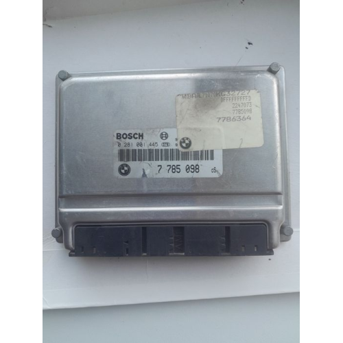 Блок управління двигуном БМВ E46, 2003, 2.0 л, бензин. Блок управління двигуном БМВ E46, 2003, 2.0 л, бензин.