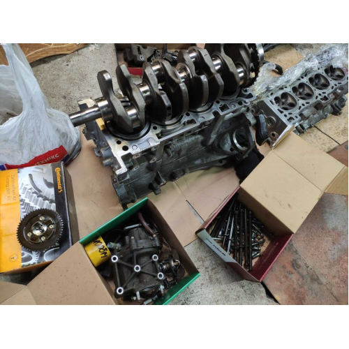 Двигун Mitsubishi 4B10, 2010 рік, 1.5 л, бензин, після перегріву. Двигун Mitsubishi 4B10, 2010 рік, 1.5 л, бензин, після перегріву.