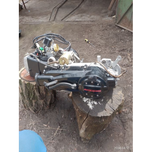 Двигун МЛ 125 Джог, випущений в Україні, 125 см³, бензин.