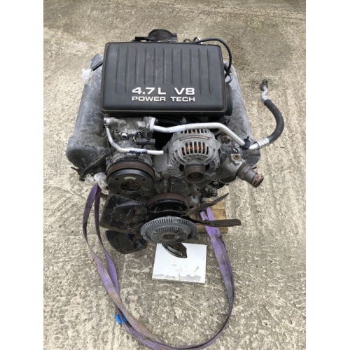 Двигун мотор Jeep Grand Cherokee WJ 4.7 V8, 2001 рік, бензин, об'єм 4.7 л. Двигун мотор Jeep Grand Cherokee WJ 4.7 V8, 2001 рік, бензин, об'єм 4.7 л.