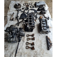 Двигун AGU 1.8 20V бензин для SKODA VW AUDI, гбц, коробка кпп.