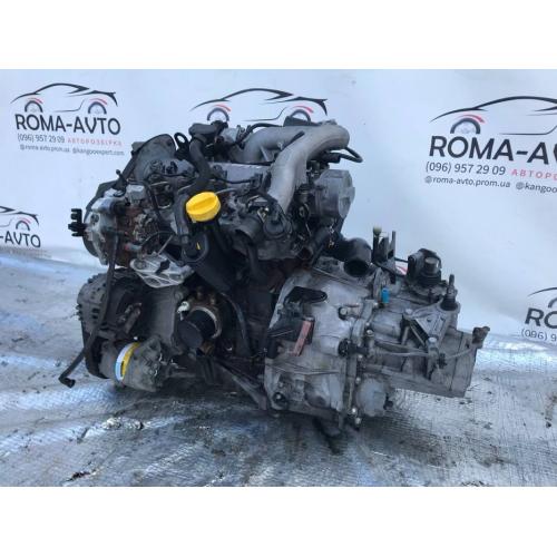 Двигун Renault Scenic II 1.9 DCI F9Q812, 2003 рік, дизель, об'єм 1.9 л.