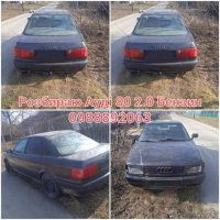 Двигун Audi 80 2.0 бензин 1995, об'єм 2.0 л. Автошрот Україна.