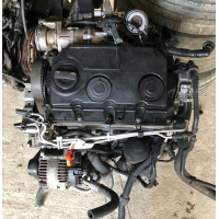 Двигун Volkswagen BMP 2.0 TDI 103 кВт Passat B6 Touran Skoda Audi 2008 2.0 л дизель.