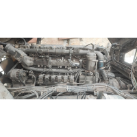 Двигун DAF 95.480, модель Euro 3, випущений у 2003 році, об'єм 12,6 літра, працює на дизельному паливі.