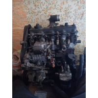 Двигун Volkswagen 1.9 TDI 1Z, форсунки, турбіна, колектор, генератор, радіатор, маслонасос, 1992 рік, дизель, 1.9 л.