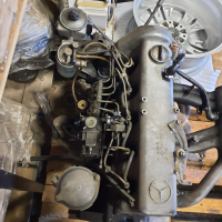 Двигун Mercedes OM 617, 1980 р., 3.0 л, дизель.