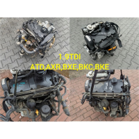 Двигун Volkswagen 1.9tdi ATD/AXR/BXE/BKC/BKE, 2000-2010, дизель 1.9л. Audi, Skoda.