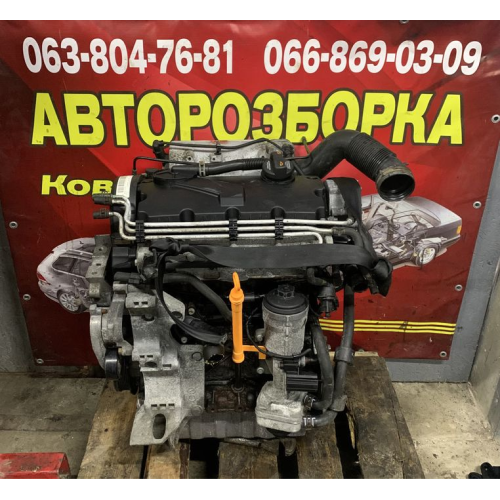 Двигун Volkswagen Caddy 2.0 SDI, 2005 рік, дизель, об'єм 2.0 л. Двигун Volkswagen Caddy 2.0 SDI, 2005 рік, дизель, об'єм 2.0 л.