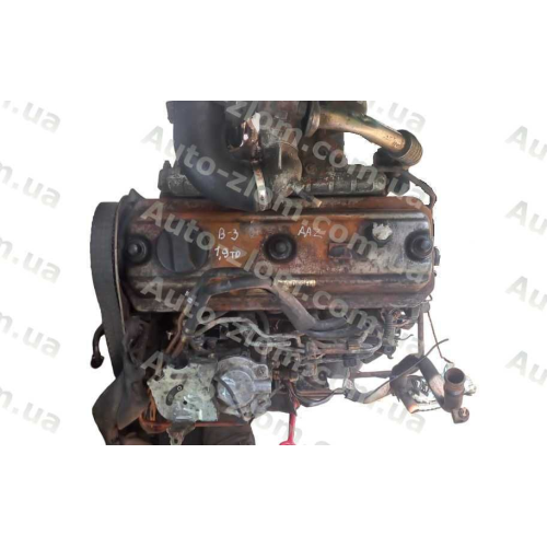 Двигун Volkswagen Passat B3, 1.9td, AAZ, 1991 рік, дизель, 1.9 л.