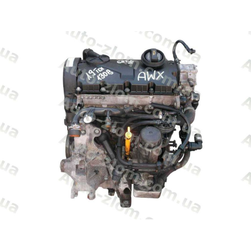 Двигун Volkswagen Passat B5, 1.9tdi, AWX, AVB, 2000 рік, дизель, 1.9 л.