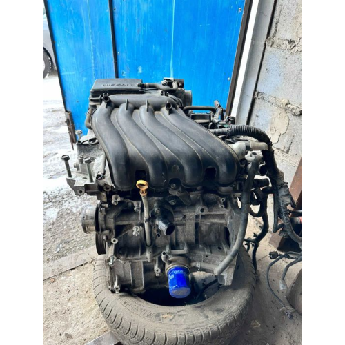 Двигун Nissan Versa 12-19 usa HR16DE 1.6, 86 тис. миль, бензиновий.