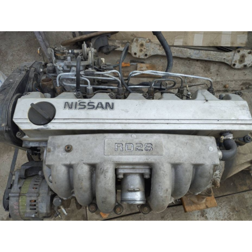 Двигун RD28 Nissan, модель RD28, випущений у 1990 році, об'єм 2.8 літра, працює на дизельному паливі. Двигун RD28 Nissan, модель RD28, випущений у 1990 році, об'єм 2.8 літра, працює на дизельному паливі.
