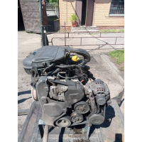 Двигун Renault Scenic, K4M, 2005, 1.6 л бензин, ручна КПП, 5-ступенева. Готовий до установки.
