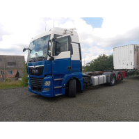 Розбір MAN TGX 2017р. BDF: двигун 12.4л дизель, кабіна XLX, коробка передач ZF 12-ступенева, вантажопідйомність 26т.