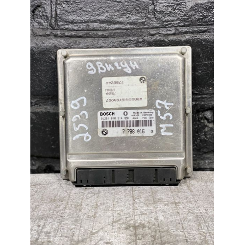 ЕБУ для двигуна М57 3.0 дизель BOSCH 7788016, відповідає стандартам якості та надійності. ЕБУ для двигуна М57 3.0 дизель BOSCH 7788016, відповідає стандартам якості та надійності.
