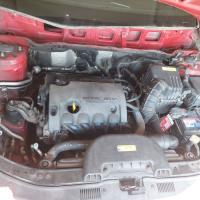 Двигун G4FC 1,6i від Hyundai/Kia, об'єм 1,6 л, бензин, випущений у 2010 році.