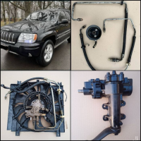 ГУР Jeep WJ 2.7 CRD Grand Cherokee 2000-2005, рулева колонка, українська розборка, дизельний двигун.