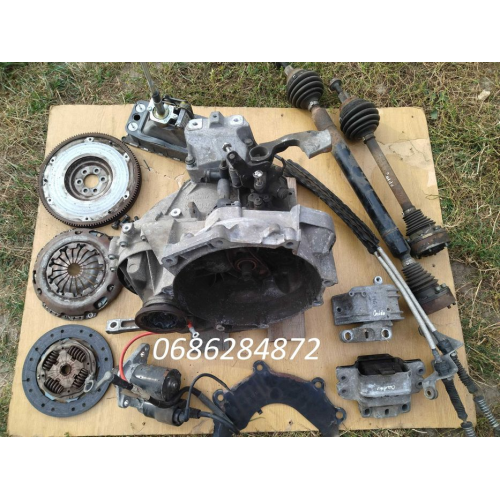 Коробка передач GXZ, полуось, стартер, маховик для Volkswagen Caddy 1.4, 2008, бензин.