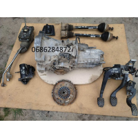 Кпп GYA, полуось, стартер, маховик, педалі для Audi A4 B7 1,9, дизель, 2007.