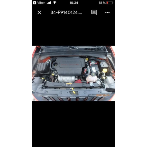 Двигун Jeep Renegade 2.4, Tigershark, 2019, 2.4 л, бензин. Двигун Jeep Renegade 2.4, Tigershark, 2019, 2.4 л, бензин.