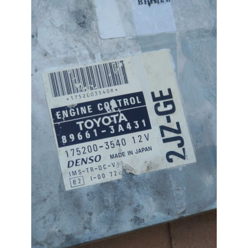 Блок управління двигуном Lexus GS300 1999 2JZ-GE Toyota 89661-3540. Блок управління двигуном Lexus GS300 1999 2JZ-GE Toyota 89661-3540.