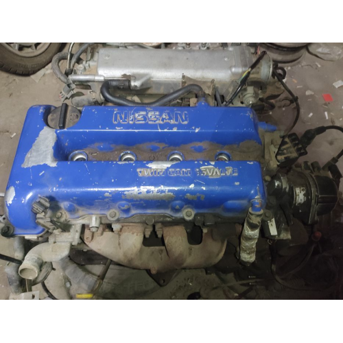 Двигун Nissan Primera P10, GA16DE, 1990 рік, 1.6 л, бензин. Двигун Nissan Primera P10, GA16DE, 1990 рік, 1.6 л, бензин.