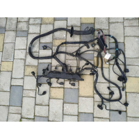Проводка мотора Mercedes-Benz ОМ647 2.2cdi: Мотор, ОМ647, 2003, 2.2л, дизель.