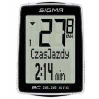 Велокомп'ютер бездротовий Sigma Sport BC 16.16 STS CAD
