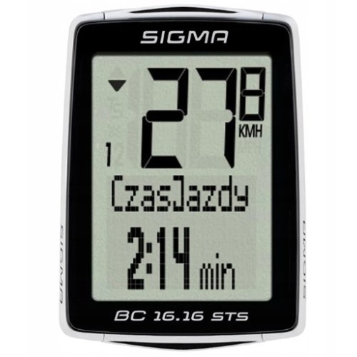 Велокомп'ютер бездротовий Sigma Sport BC 16.16 STS CAD Велокомп'ютер бездротовий Sigma Sport BC 16.16 STS CAD